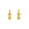 Pendientes de Figura Pequeña Serie Tótem de 26 Años, Joyería Sencilla y Elegante, Accesorios Festivos con un Toque de Lujo de Nicho