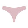 Tanga sexy europeia e americana plus size sem costura de seda gelo fina calcinha cintura baixa fundo de algodão respirável para mulheres