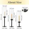 Transfronterizo para Amazon chapado en oro juego de tres piezas candelabro para el hogar decoración de mesa para boda fiesta de cumpleaños