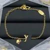 Pulsera Nueva de Diseñador Estilo Europeo y Americano Transfronteriza con Logo y Múltiples Patrones de Letras para Mujer, Lujo de Gama Alta, Fotos Reales, Mayoreo
