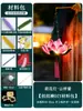Linterna del Año del Caballo DIY Linterna Hecha a Mano Festival de Linternas Limpiapipas Flor de Loto Linterna Nuevo Estilo 2026 Linterna de Flores Portátil de Año Nuevo para Niños
