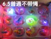 Bola saltitante brilhante, bola de cristal piscante, bola colorida que pula, brinquedo infantil piscante, atacado de brinquedos de barraca de rua, durável