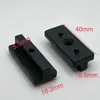 Fijaciones para Pisos Exteriores de Plástico, Clips para Pisos de Madera de Plástico, Fijaciones para Pisos de Madera Anticorrosión para Exteriores, Fijaciones para Pisos de Madera de Plástico