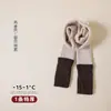 Leggings para bebê atacado, forradas de fleece e espessadas, para meninas, collants quentes de peça única para outono e inverno, calças de nove pontos em retalhos