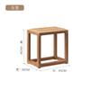 Nova mesa de chá simples de madeira maciça estilo chinês mesa de chá de tronco para casa mesa de chá para recepção de hotel mesa de chá para escritório