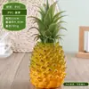 Modelo de piña real, fruta artificial, piña de plástico, piña con peso, reconocimiento de objetos para jardín de infantes, decoración de puesto de frutas de hotel.