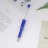 Fabricante creativo de bolígrafos de cuentas DIY en stock venta caliente Amazon giratorio al por mayor de plástico imprimible bolígrafo de bola de cuentas