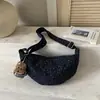 Bolsa de Ombro Única Estilo Coreano Ins Atmosférica Outono/Inverno Grande Capacidade Bolsa Bolinho Estudante Aula Deslocamento Bolsa Transversal Feminina