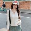 H829 Rosa Verano Exterior Seda de Hielo Ropa con Protección Solar Nueva Anti-UV Parasol Ropa Ligera para la Piel Ropa con Protección Solar
