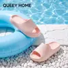 Pantuflas de Mujer 2026 Verano Nuevo Modelo para Interior Hogar Suela Gruesa Soporte de Arco Antibacterianas Sin Olor Antideslizantes Pantuflas Sencillas