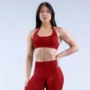 Yu An Sujetador Deportivo de Nylon Superfino de Alta Elasticidad, Mate, con Espalda Descubierta, sin Costuras, Sujetador de Yoga Ropa Interior