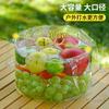 Balde Dobrável Portátil Doméstico Camping Lavar Legumes Bacia Portátil para Frutas Transparente Artefato Essencial para Piquenique ao Ar Livre