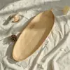Bandeja de Madera sin Acabar, Plato Decorativo Estilo Vintage Desgastado, Bandeja de Almacenamiento para Joyas, Plato de Fruta Pintado a Mano con Graffiti
