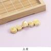 Botón de plato Cheongsam botón cuenta de jade hebilla de calabaza estilo nacional botón tejido a mano étnico traje Tang Hanfu chaqueta hebilla decorativa