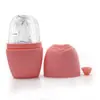 Rolo de Gelo Rolo de Gelo Massagem Rosto Rosa Molde de Gelo Rosto de Gelo Instrumento Barreira de Gelo Grade de Gelo de Silicone Transfronteiriço