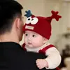 Touca de bebê para outono e inverno, quente e à prova de vento, protege a moleira, adequada para meninos e meninas, fofa e divertida, para bebês e recém-nascidos