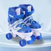 Ventas Directas de Fábrica Nuevo Juego Completo Ajustable de Patines en Línea para Niños con Bases de Colores y Patines Intercambiables Venta al por Mayor