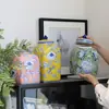 Porcelana Azul y Blanca Casa con Tapa Jarra General Cerámica de Alta Gama Florero Adornos de Entrada Sala de Estar Decoración de Hotel Artesanías Venta al por Mayor