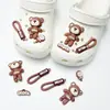 Buraco sapatos acessórios de alta qualidade ervilhas sapatos sapatos flor decorativo fivela diy acessórios jóias chinelos fivela removível sapato fivela