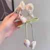 Goma para el pelo de tul estilo coreano tipo tulipán para mujer, Sujetador de pelo de alta gama, Elástico para coleta, Cuerda para el pelo elegante, Accesorio floral para el pelo