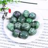 Pedra rolada de rubi natural aromaterapia expansiva incenso para brincar com pedra rubi zoisita mineração transfronteiriça mineração infantil