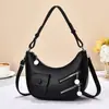 Bolso de Mujer 2025 Nuevo Estilo Gama Alta para Viajar Bolso Dumpling Versátil Bolso de Hombro Estilo Niche Sexy Bolso de Axila