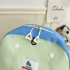 Mochila Escolar Ligera de Colores Dulces Estilo Japonés para Niños, Mochila Linda Resistente al Agua con Bloques de Color, Mochila Casual Versátil para Estudiantes de Primaria