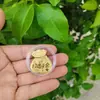 Oro Puro 999 Pegatina de Oro para Teléfono 2mg Paz y Alegría Dios de la Riqueza con Adhesivo Trasero Pequeño Regalo para Atraer Tráfico Fabricante Mayorista