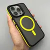 Funda magnética para teléfono adecuada para Apple 18Promax con tacto de piel mate, Funda anticaídas para iPhone 17, Modelo nuevo para 1516