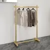 Tienda de Ropa Perchero de Lujo para Ropa, Exhibidor de Ropa para Hombre y Mujer, Perchero de Barra Única para Interiores de Celebridad de Internet, Tendedero para Ropa de Balcón en Casa