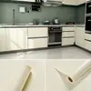 Papel Tapiz Autoadhesivo Impermeable con Textura de Madera Simulada Pegatina para Escritorio Escritorio Armario de Ropa Armario Pegatina de Pared a Prueba de Humedad Armario Moderno Sencillo