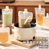 Bolsa con Boca de Succión Escarchada Medicina China Líquida Desechable Bolsa de Leche de Soya Bolsa para Sopa Empaque Comercial de Ramen Bolsa para Sopa Resistente a Altas Temperaturas