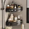 Nuevo Estante de Almacenamiento para Baño Triángulo Estante, Organizador Triangular Montado en Pared para Lavado y Almacenamiento, Adecuado para Inodoro y Cocina