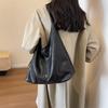 Bolsa Tote Vintage para o Dia a Dia de Mulheres 2025 Nova Tendência Moda Tote de Ombro Único Versátil Grande Capacidade Bolsa de Axila
