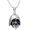 Periféricos de Cine y Televisión Europeos y Americanos Star Wars Darth Vader Personalizado Retro Punk Acero de Titanio 316L Collar Fabricante Mayorista