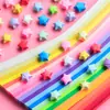 Color Degradado Estrella Origami Estrella de la Suerte Papel de Nota Escribible Botella de los Deseos Luminosa Hecho a Mano DIY Regalo de Cumpleaños para Novio
