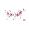 Colección Rui Ka Long: Pegatinas de Tatuaje con Patrón Seductivo para Clavícula y Pecho, Pegatinas de Tatuaje Sexy, Diseño Floral de Larga Duración con un Toque de Lujo