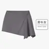 Conjunto destacável de duas peças com calça boca de sino, calça-saia de cintura alta que cobre o quadril, calça longa esportiva ao ar livre para yoga com leve boca de sino, roupa feminina para fitness