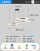 2026 Novo Modelo Lustre de Sala de Estar Estilo Italiano Luxo Leve, Minimalista Moderno Criativo Designer Luminária Circular Iceberg Proteção Ocular para Sala de Jantar