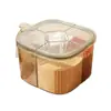 Conjunto de porta-temperos para cozinha doméstica, armazenamento integrado com múltiplos compartimentos para sal, glutamato monossódico, pimenta e outros condimentos