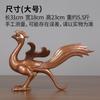 Qinglong Tigre Blanco Xuanwu Suzaku Cobre Rojo Adornos Cuatro Bestias Míticas Hogar Oficina Escritorio Artesanía Adornos de Cobre