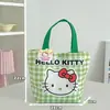 Nueva Bolsa de Lona Estilo Dibujo Animado Linda Gatito Bolso de Mano para Estudiante Versátil de Verano Ropa de Trabajo Bolsa de Gran Capacidad