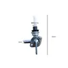 Extensor de Alcance Tanque de Combustível Interruptor Gerador a Gasolina Motocultivador Motor a Gasolina Bomba d'Água Colher Interruptor do Tanque de Óleo