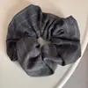 Tela de Traje, Tela con Patrón Oscuro Sencillo, Diadema de Esponja Cóncava y Convexa, Diadema Versátil Retro de Alta Gama, Nuevos Accesorios para el Cabello