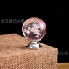 Bola de Cristal de Burbuja de Color de Agujero Único Mango Geométrico Minimalista Moderno de Cristal Artificial Ferretería para Muebles Accesorios Decorativos