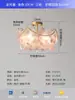Lámpara de araña para sala de estar: Lámpara Colgante de Cristal de Caqui de Lujo, Minimalista Italiana de Espectro Completo para Protección Ocular, Luz Principal para Sala de Estar y Pasillo