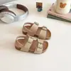 Sandálias Esportivas Infantis 2026 Novo Estilo de Verão Sandálias Abertas com Solado Macio para Meninos Sapatos de Praia Antiderrapantes para Bebês Meninas