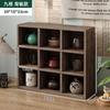 Estante de escritorio antiguo de madera maciza para guardar tazas chinas, estante para tazas de té, estante para guardar ollas de arena morada, estante para pabellón Duobao