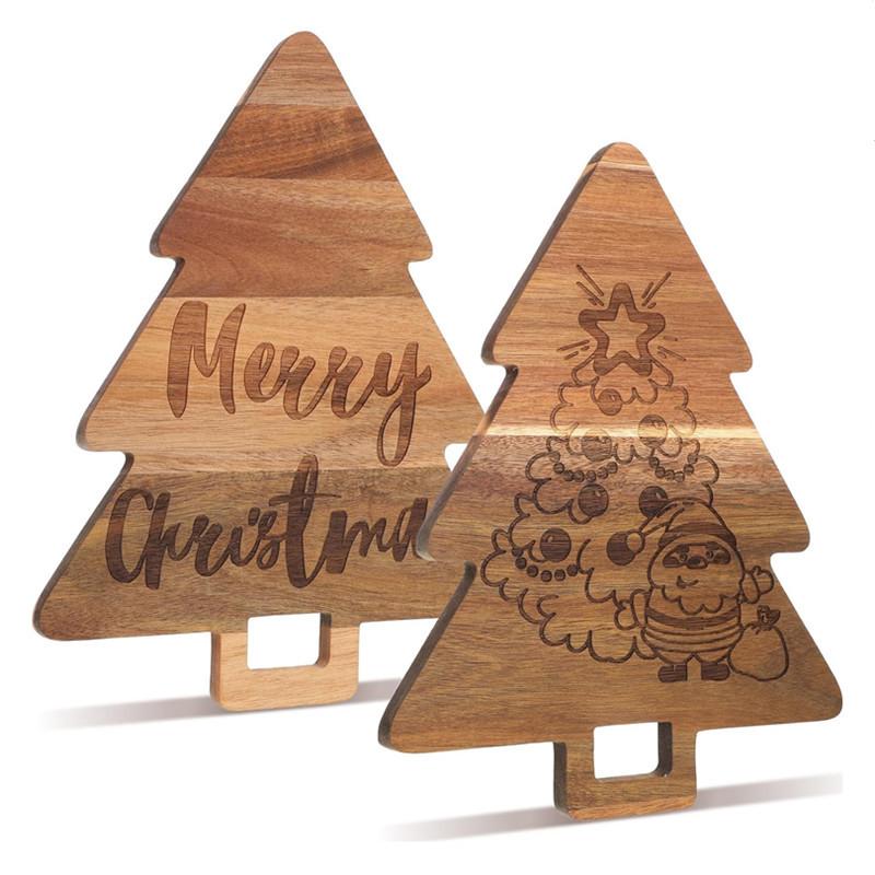 相思木砧板木质菜板 蔬菜水果切菜板圣诞节甜点水果砧板BSCI