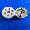 Cabezal de sonido de diafragma chapado en oro de 16 mm tipo Polo trasero Cabezal de sonido de diafragma chapado en oro de 16 mm forma de corazón directividad